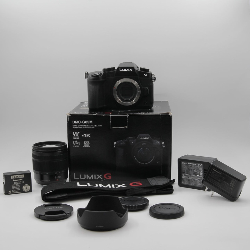 * OPEN BOX GOOD * Panasonic Lumix DMC-G85 Mirrorless Micro Four Thirds Digital Camera with 12-60mm Lens