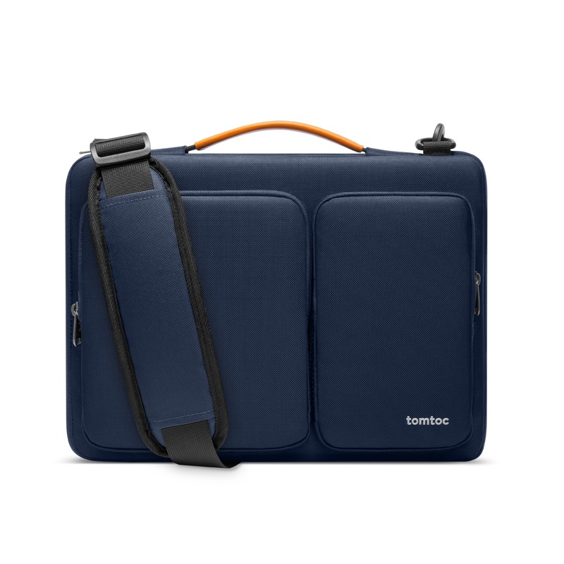 tomtoc Defender-A42 16″ Laptop Shoulder Bag (Navy Blue) Clever Gear