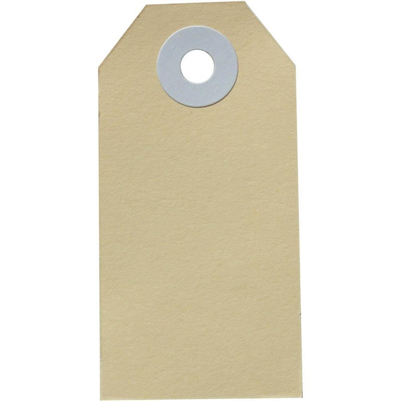 Avery 11000 Shipping Tag Size 1 70x35mm Box of 1000 (Buff) SuperOffice