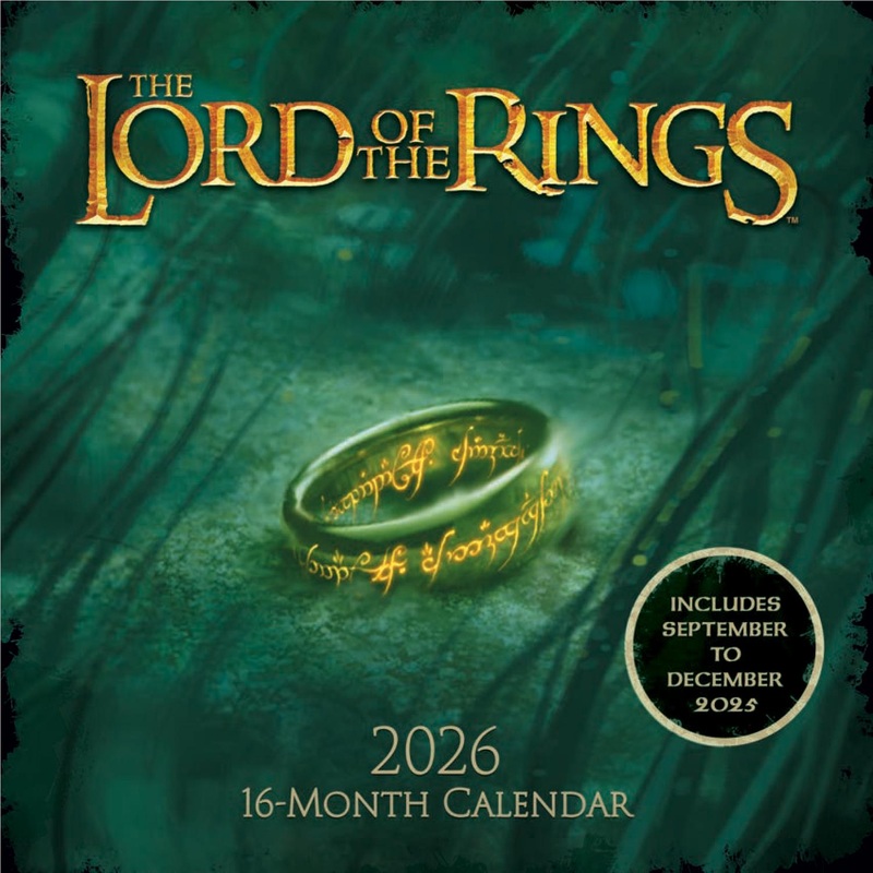 Lord Of The Rings, The – 2026 Calendar