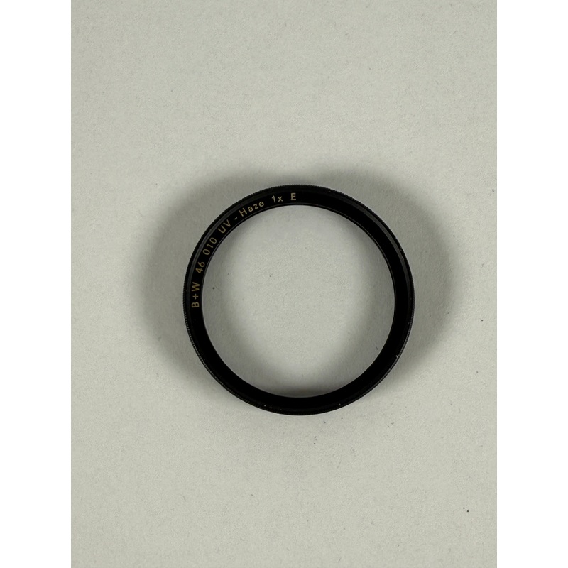 B+W 46mm 010 UV 1x E Haze MRC Lens Filter