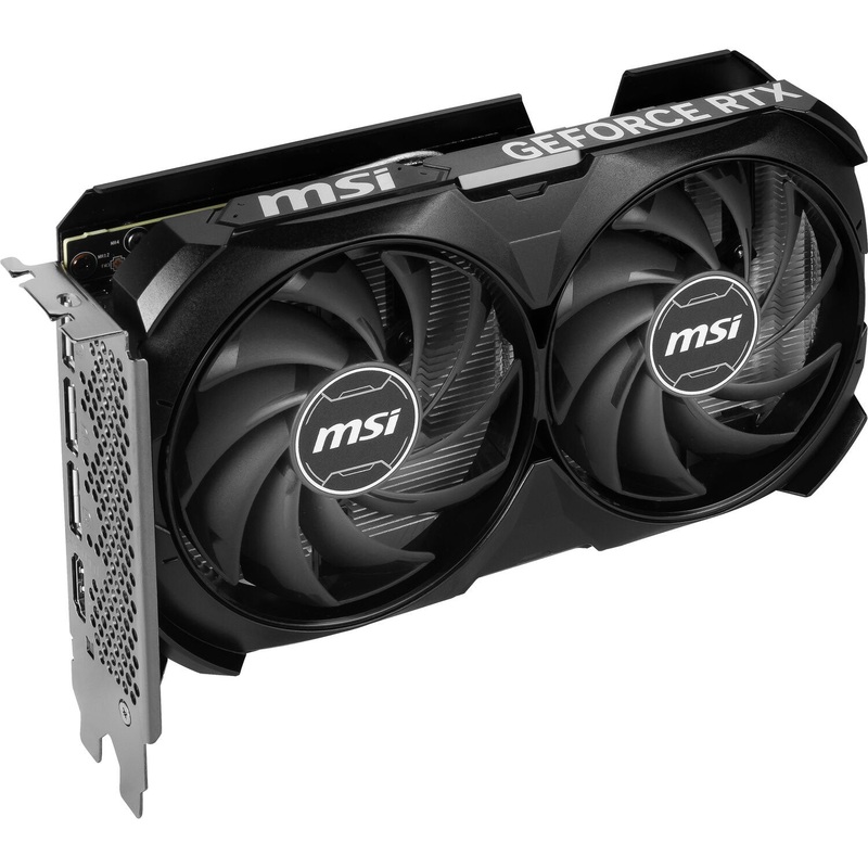 MSI Ventus GeForce RTX 4060 Ti 16GB GDDR6 PCI Express 4.0 x8 ATX Video Card RTX 4060 Ti VENTUS 2X BLACK 16G OC