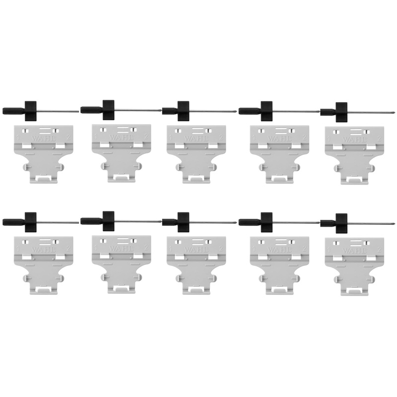 10 Packs Wahl Professional Pro-Set Tool for Adjusting Trimmer Blades on the 5-Star Detailer, Retro T-Cut, and Cordless Detailer Li – Model 3315