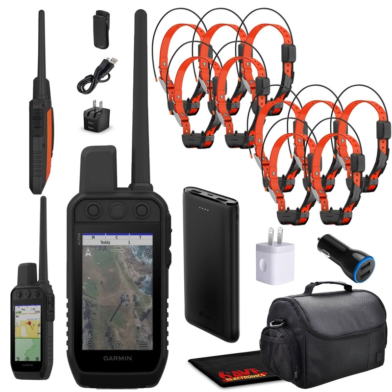 Garmin Alpha 300 Handheld With 10x Alpha TT25 Tracking & Training System