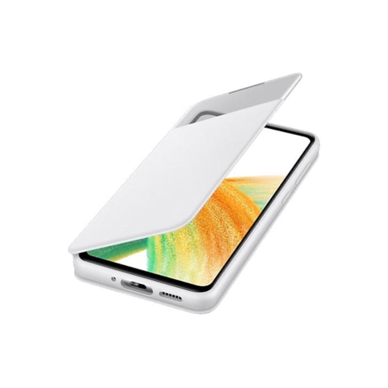 Samsung S View Cover Galaxy A33 5G (White) Phonnic