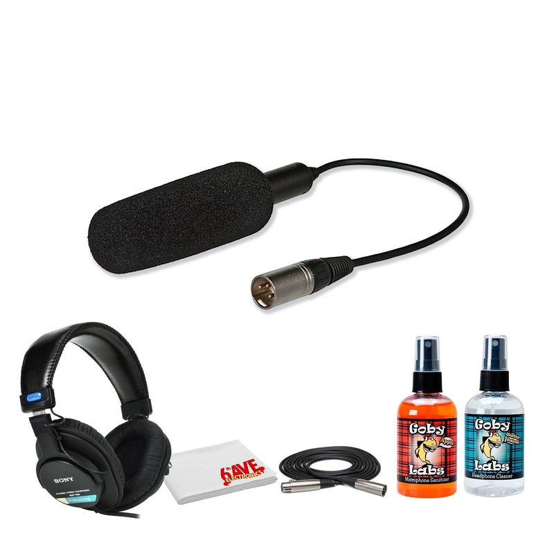 Panasonic AG-MC200G Unidirectional Microphone Bundle with Accessories