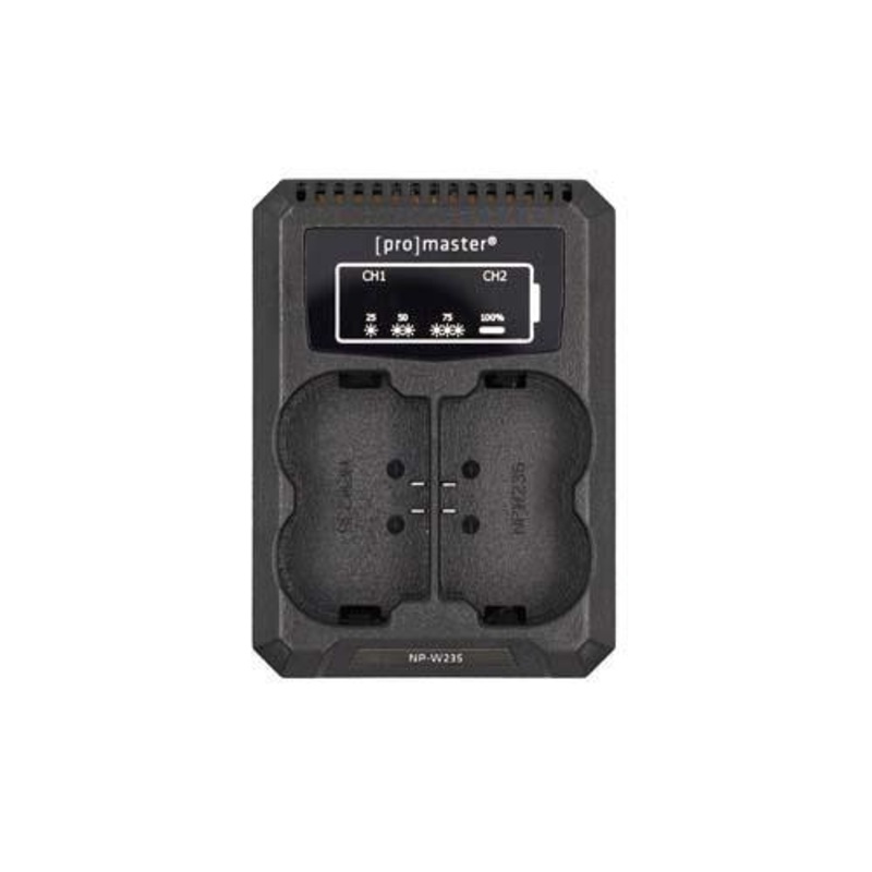 ProMaster Dually USB Charger for Fuji NP-W235
