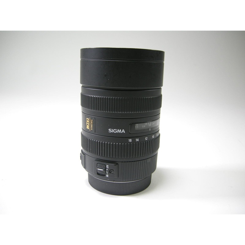 Sigma DC 8-16mm f4.5-5.6 HSM fisheye Canon EF Mt.