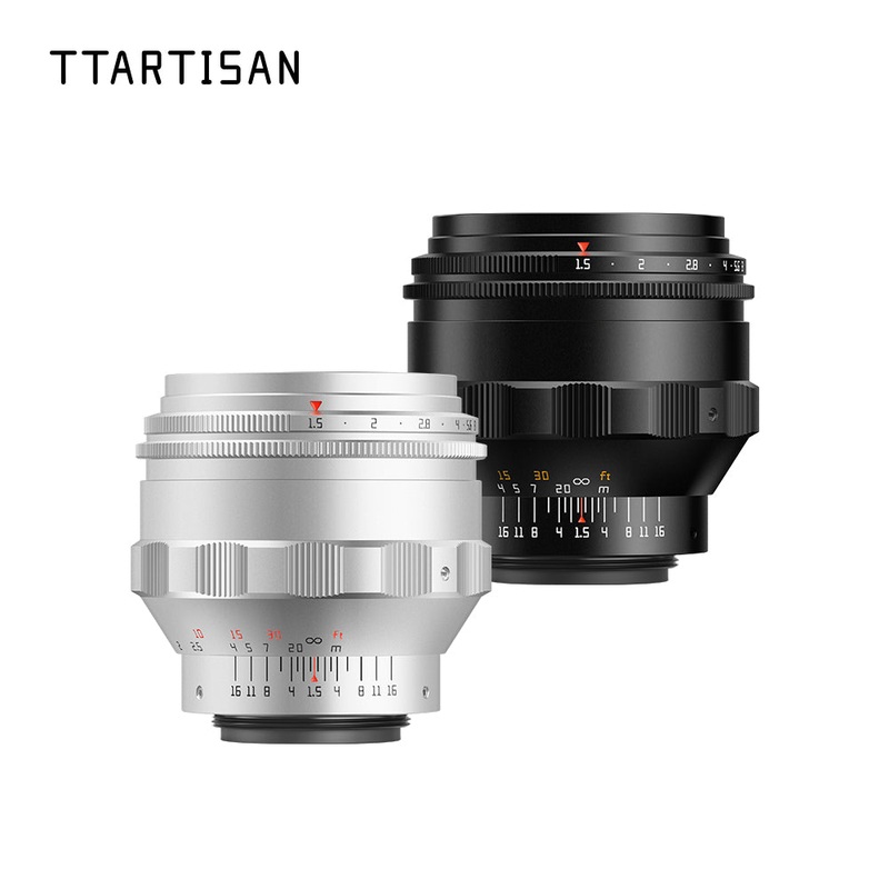 TTArtisan 75mm F1.5 Swirly Bokeh Black M42