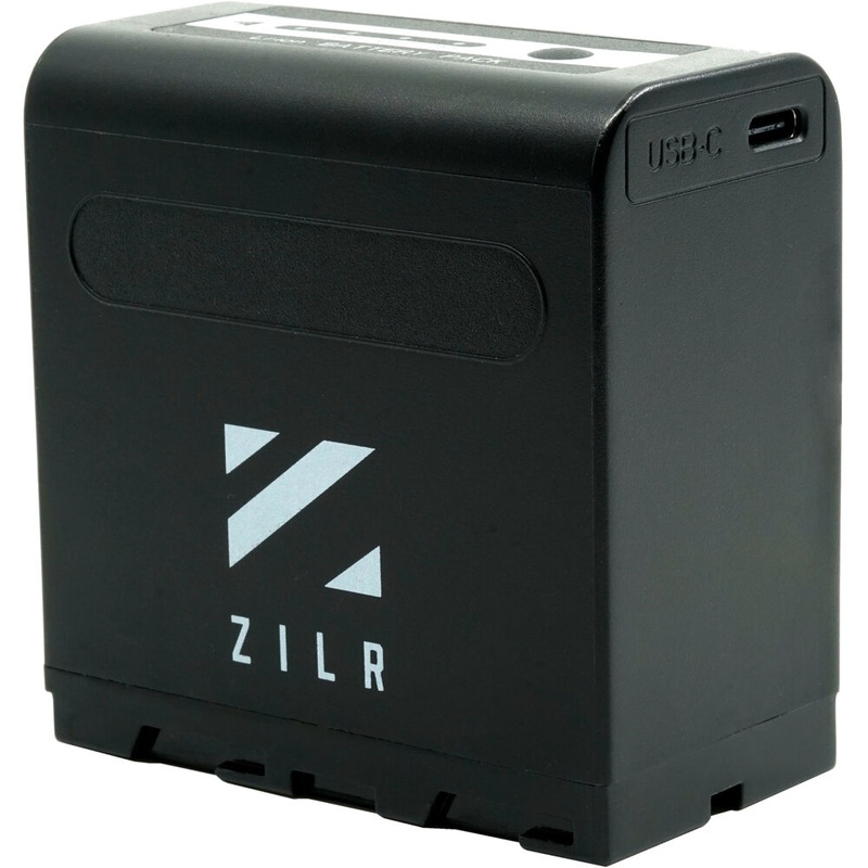 ZILR NP-F970 Battery with USB Type-C PD (30W)