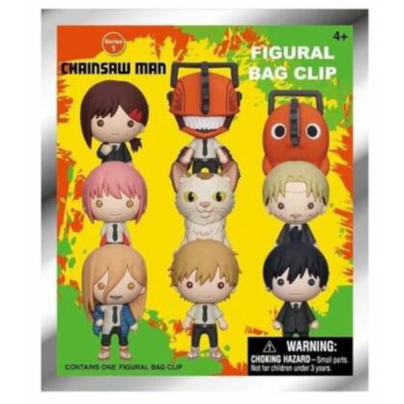 Chainsaw Man – 3D PVC Bag Clip Series 1 (Blind Bag)