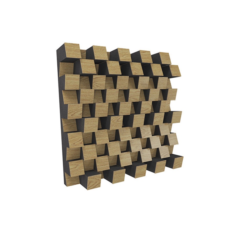 Elite Sound Acoustics 120mm Diffuser Panel Foam Laminate (Oak) Elite Electronics