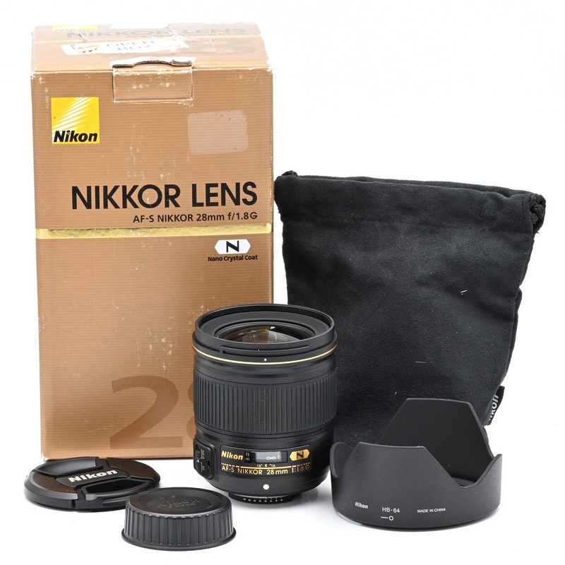 * OPEN BOX EXCELLENT * Nikon AF-S NIKKOR 28mm f/1.8G Lens