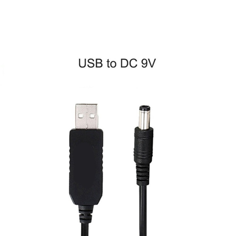 USB to 9V DC Converter Cable  5.52.1mm Step-Up – CB33