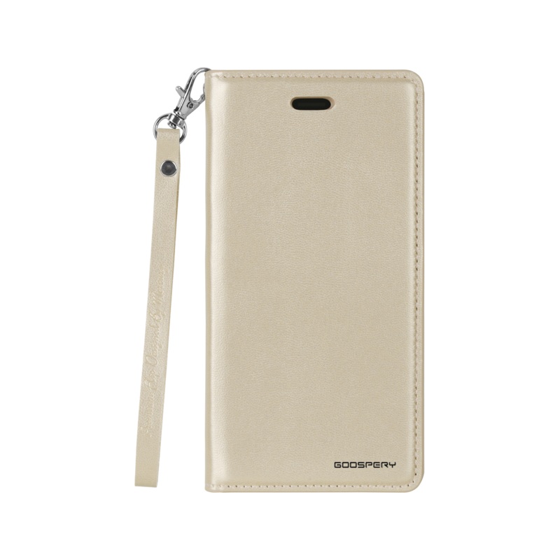 Goospery Bluemoon Flip Case for Galaxy S22 Ultra – Gold Phonnic