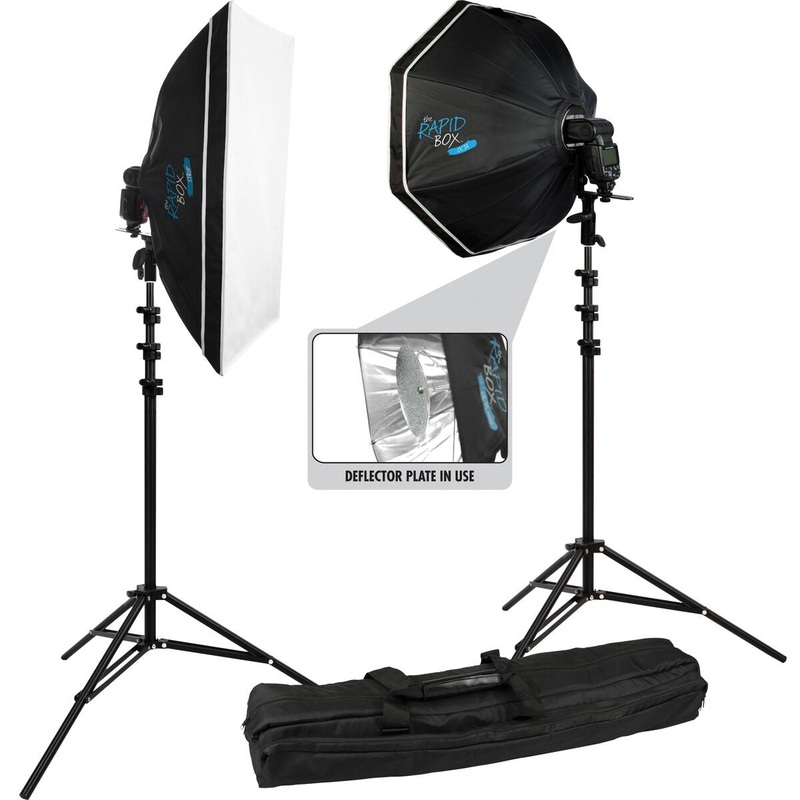 Westcott Rapid Box 2-Light Speedlite Kit