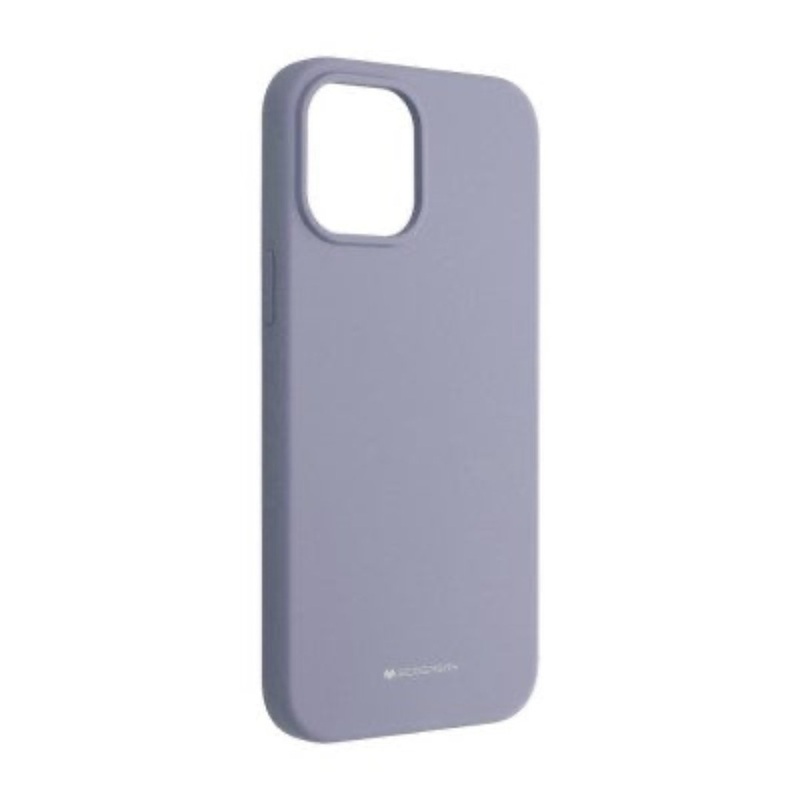 Goospery Silicon for iPhone 16 Plus – Lavender Grey Phonnic