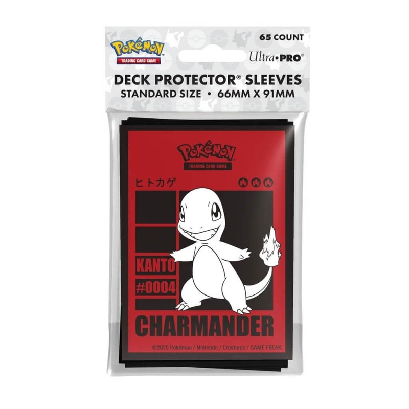 Pokemon TCG – Ultra Pro Charmander 65ct Deck Protector Sleeves