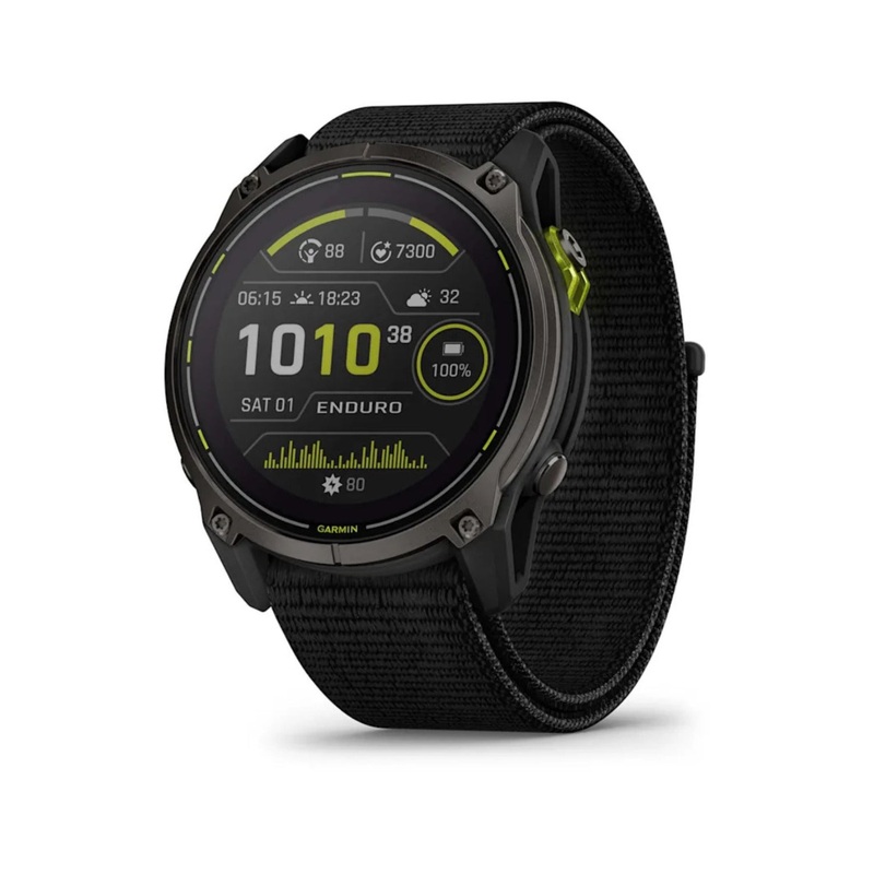 Garmin Enduro 3 Solar GPS Smartwatch with LED Flashlight (Carbon Gray)