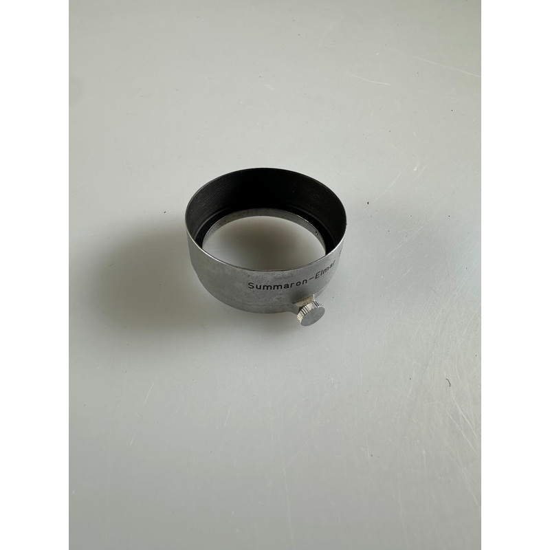 LEICA LEITZ WETZLAR FOOKH Chrome SUMMARON ELMAR 3.5CM F3.5 LENS HOOD SHADE