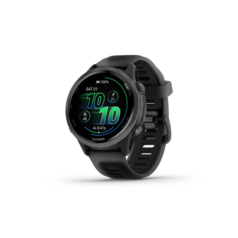 Garmin Forerunner 570 – 42mm Slate Gray with Translucent Black/Black Band