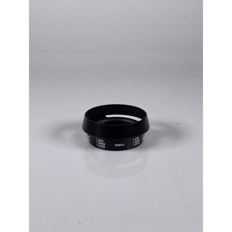 Leica Leitz Wetzlar 12585 H Summicron Metal Lens Hood 50mm 35mm f/2 f/2.8 f/3.5