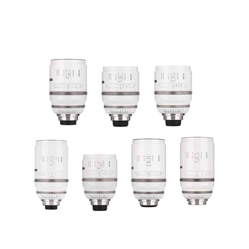 Viltrox EPIC Memento 25mm/35mm/50mm/65mm/75mm/100mm/135mm 1.33X PL Full-Frame Anamorphic Cine Lens Set