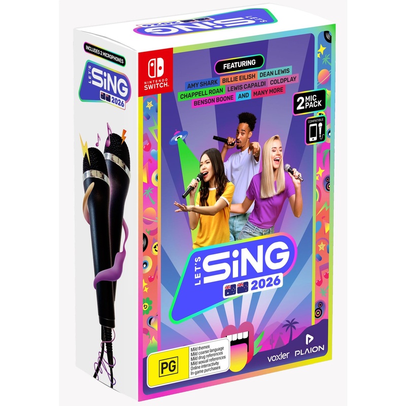Let’s Sing 2026 2 Mic Bundle