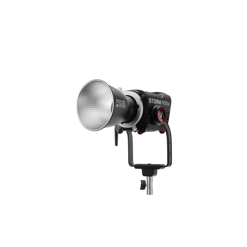 Aputure STORM 400x Tunable White LED Monolight with Color Tuning (Gold Mount)