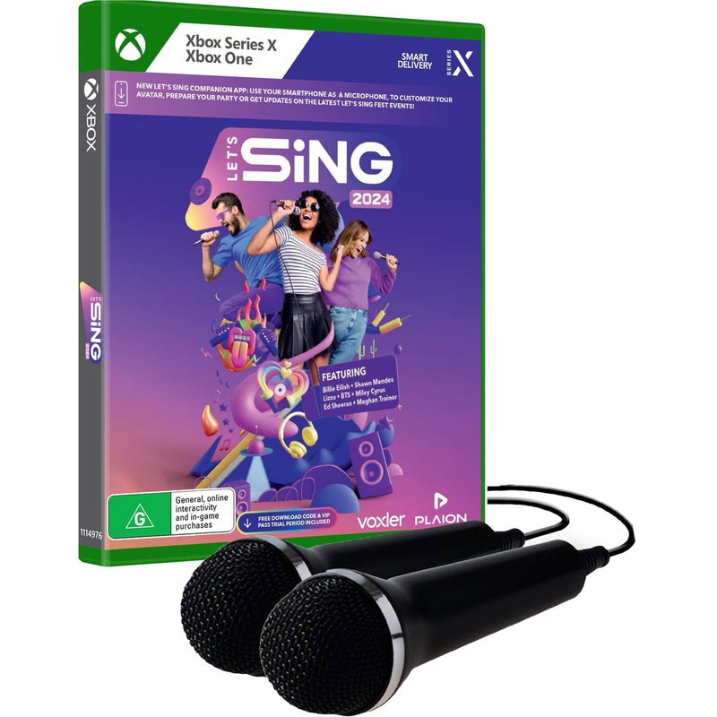 Let’s Sing 2024 2 Mic Bundle