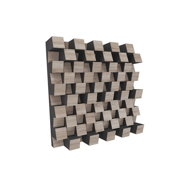 Elite Sound Acoustics 120mm Diffuser Panel Foam Laminate (Sonoma) Elite Electronics