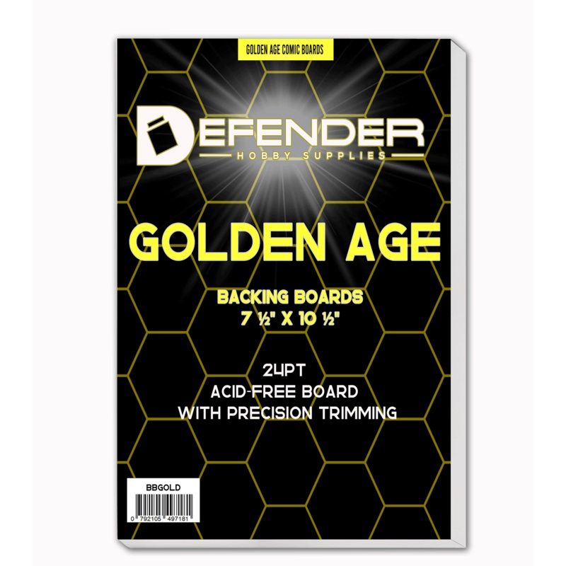 Defender Golden Age Comic Boards 7 ”  10 ” Hobby Accessories