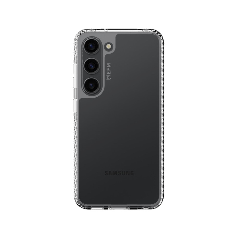 EFM Zurich Phone Case for Samsung Galaxy S23+ (Clear) Force Technology