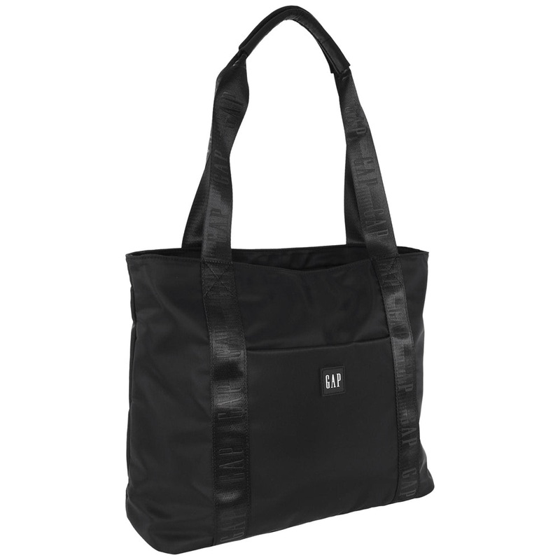 GAP Women’s Travel Nylon Tote/Shoulder Bag w/ Secure Zip 39x30cm Black Orquestra