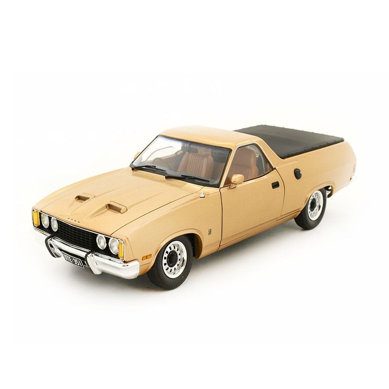 Classic Carlectables 1:18 Scale Ford XC Utility Desert Haze Diecast Model Car Champagne Above Toys