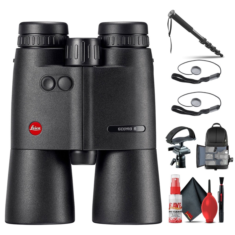 Leica 15×56 Geovid R Rangefinder Binoculars (40814) + Tripod Adapter + BackPack + More