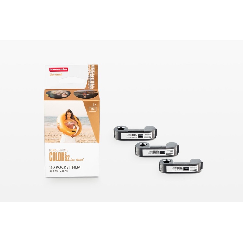 LomoChrome Color 92 Sun-kissed 110 ISO 400 Pack of 3