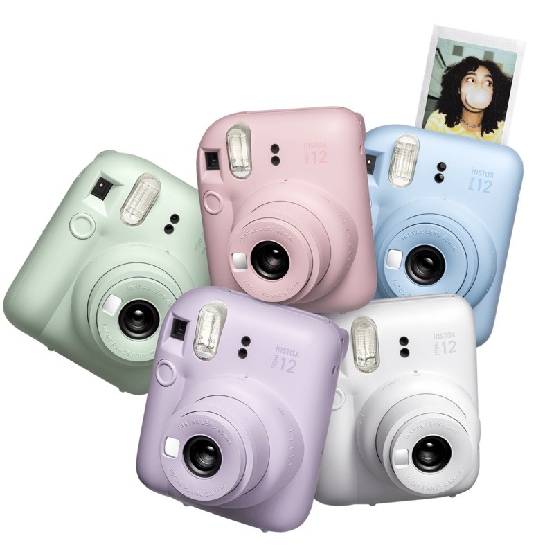 Fujifilm Instax Mini 12 Instant Camera – White Retail