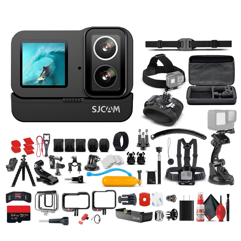SJCAM SJ20 Dual Lens Action Camera Bundle