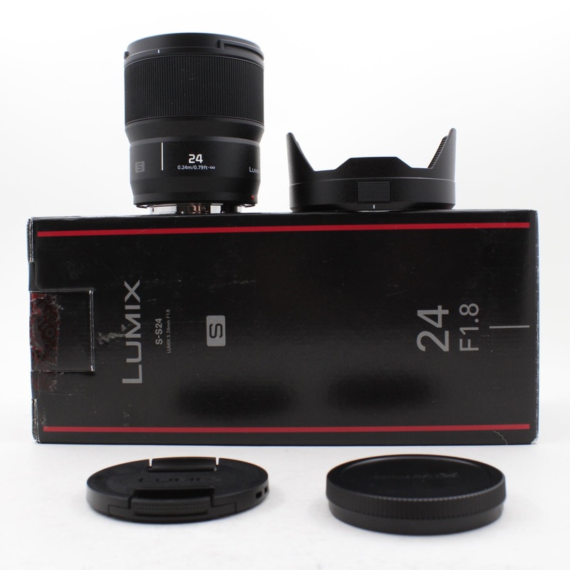 * OPEN BOX EXCELLENT * Panasonic Lumix S 24mm f/1.8 Lens (Leica L-Mount)