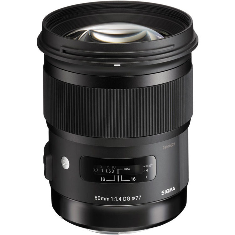 Sigma 50mm f/1.4 DG HSM Art Lens for Canon
