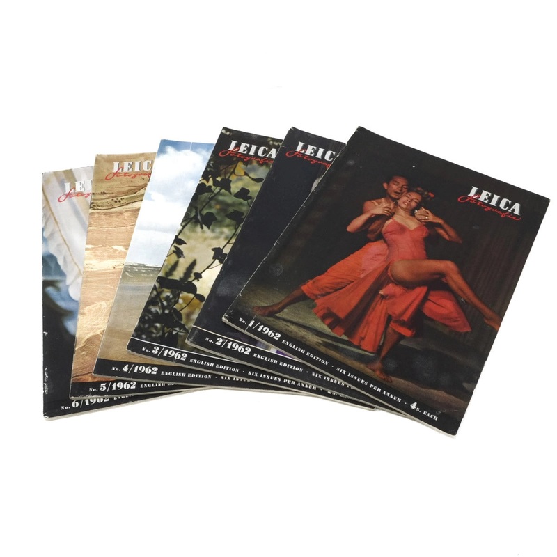 Vintage Leica LFI Magazines from 1962, Full year of Issues (SH42317)