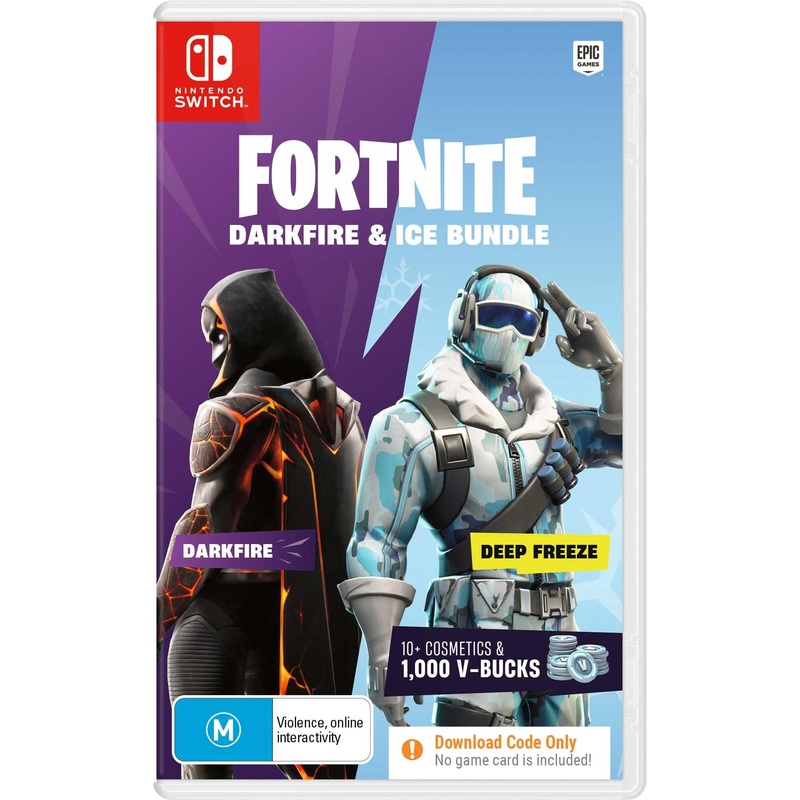 Fortnite: Darkfire & Ice Bundle (Code in Box)