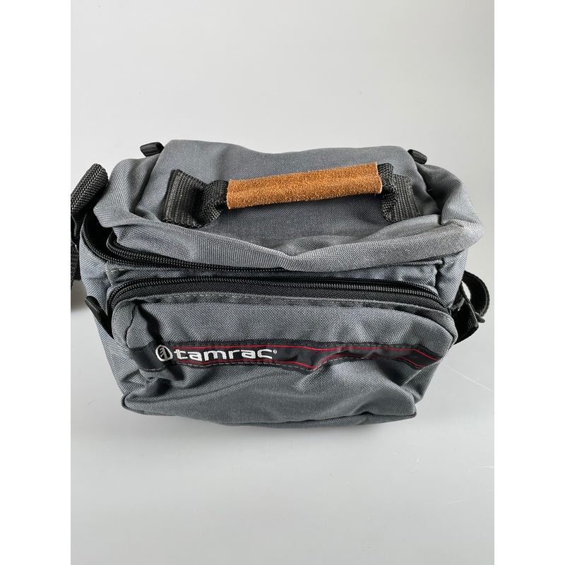 Vintage Tamrac canvas Camera Bag grey gray