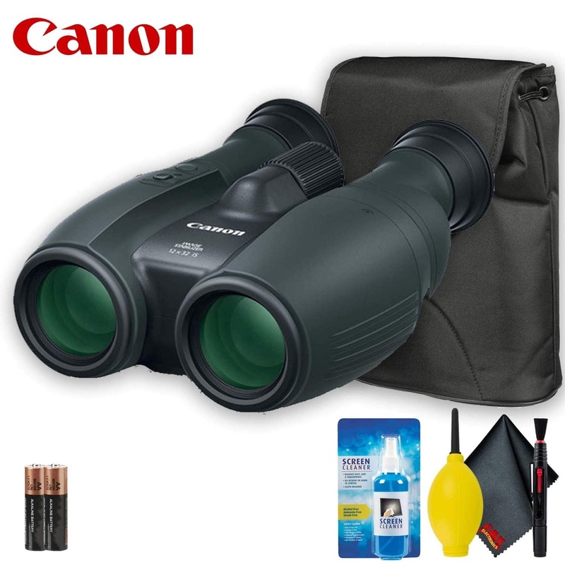 Canon 12×32 is Image Stabilized Binocular Base Accessory Bundle