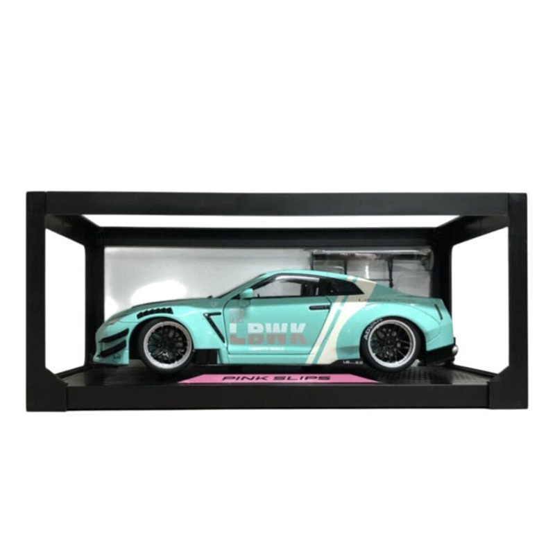 Jada 1:18 Scale Pink Slips Nissan GT-R R35 LBWK Body Kit Type 2.0 Diecast Car Above Toys