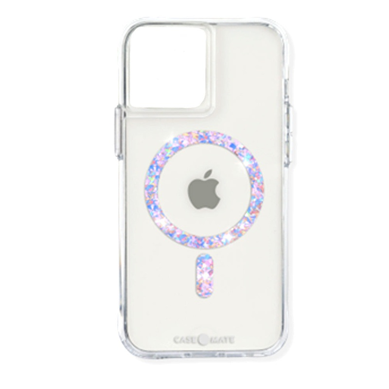 CASE MATE Case-Mate Twinkle Clear Case – MagSafe – For iPhone 14 Pro (6.1″) – Clear/Diamond Clear Force Technology
