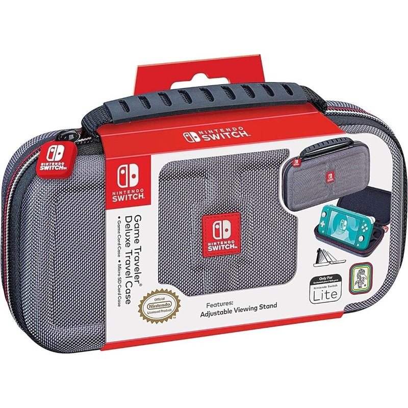 Deluxe Travel Case for Nintendo Switch Lite – Black