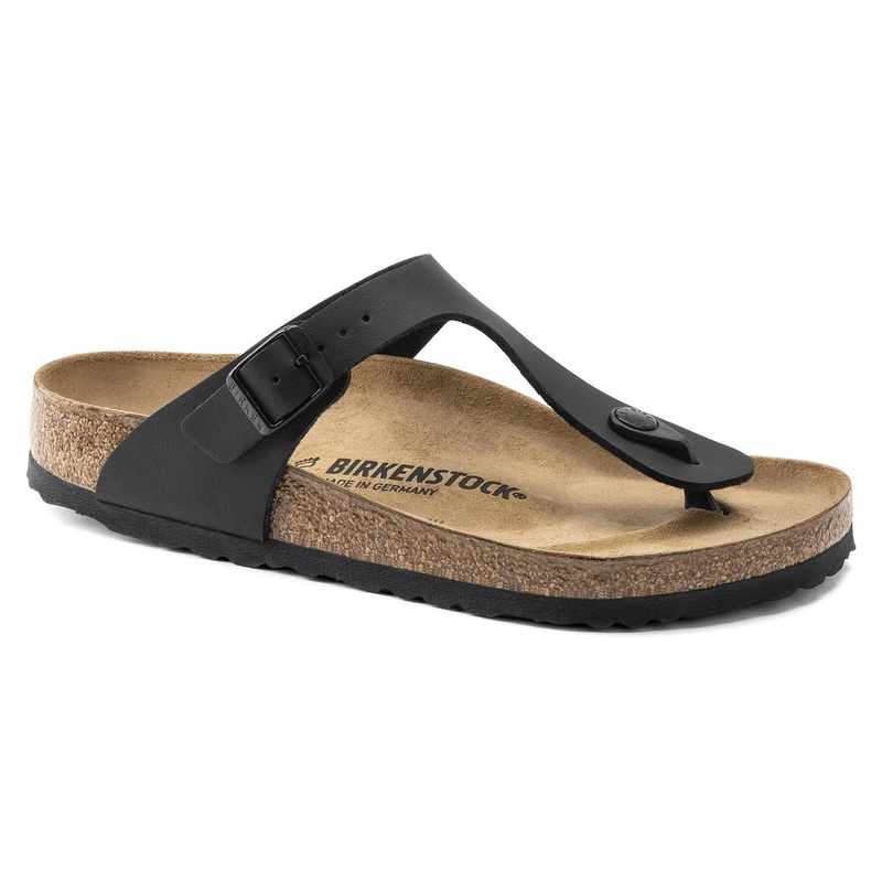 Birkenstock 4369142 Gizeh Black Bflor 42