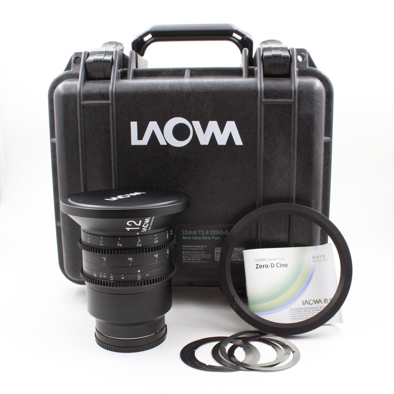 * OPEN BOX EXCELLENT * Laowa 12mm T2.9 Zero-D Cine Lens for Sony E